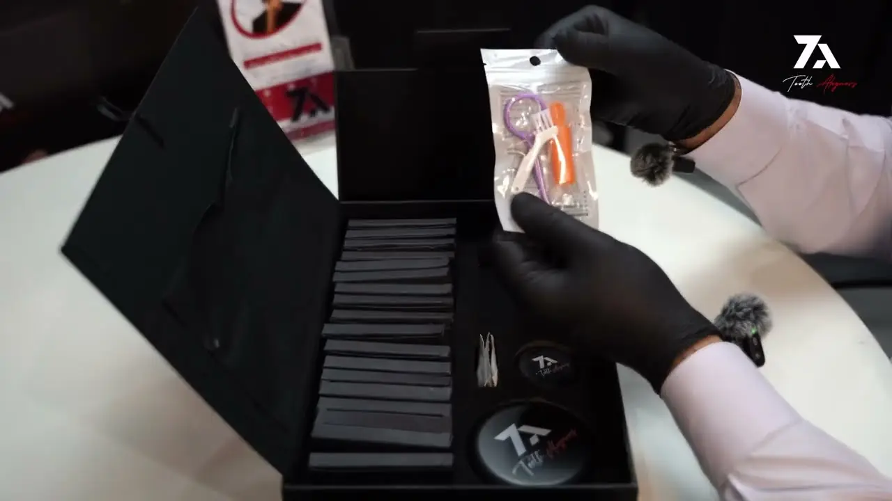 What is inside a Teeth Aligners box